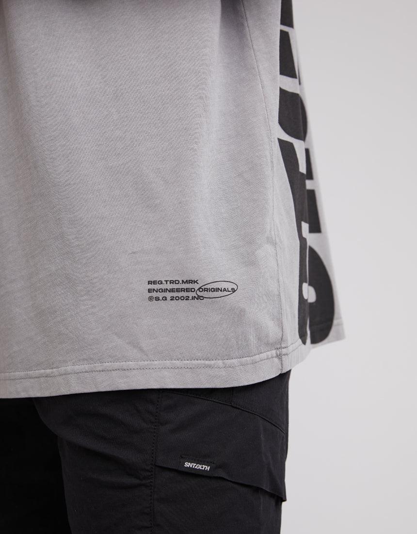 St. Goliath-Lane Tee Grey-Edge Clothing