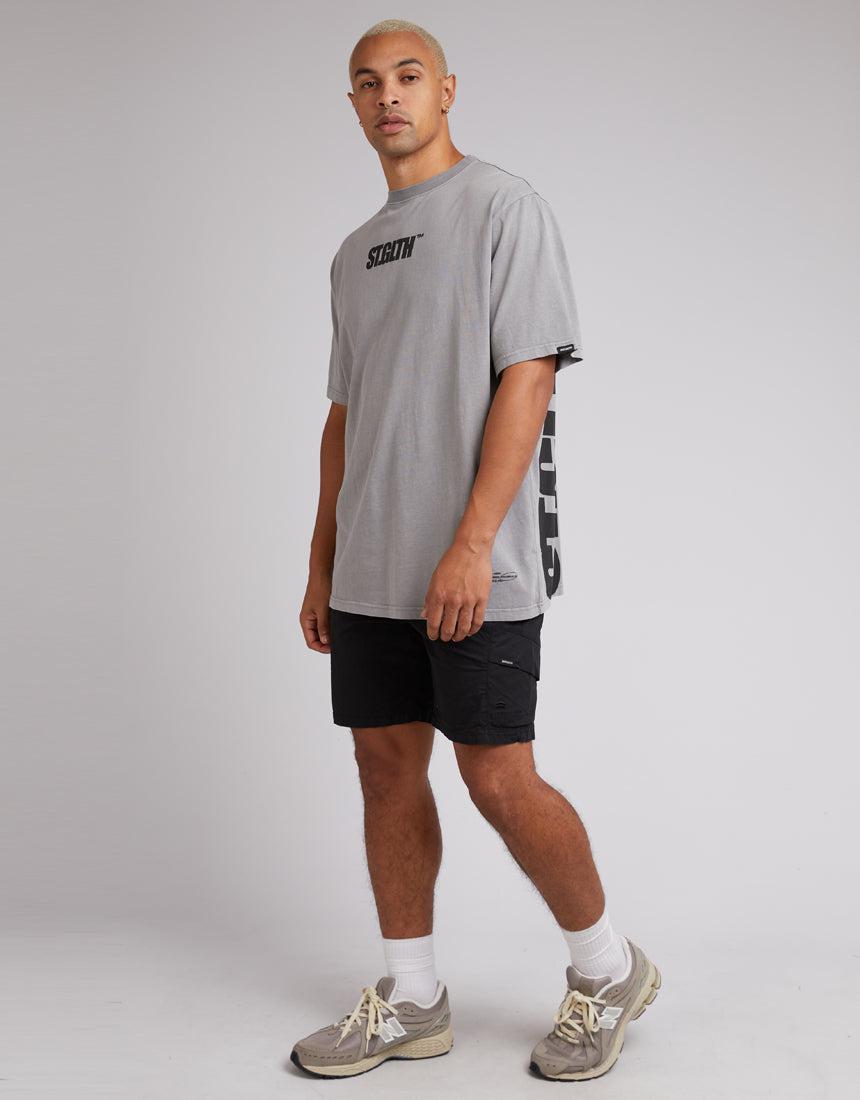 St. Goliath-Lane Tee Grey-Edge Clothing