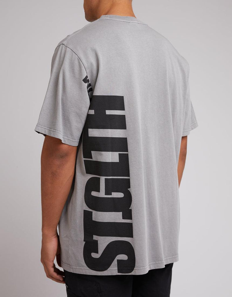 St. Goliath-Lane Tee Grey-Edge Clothing