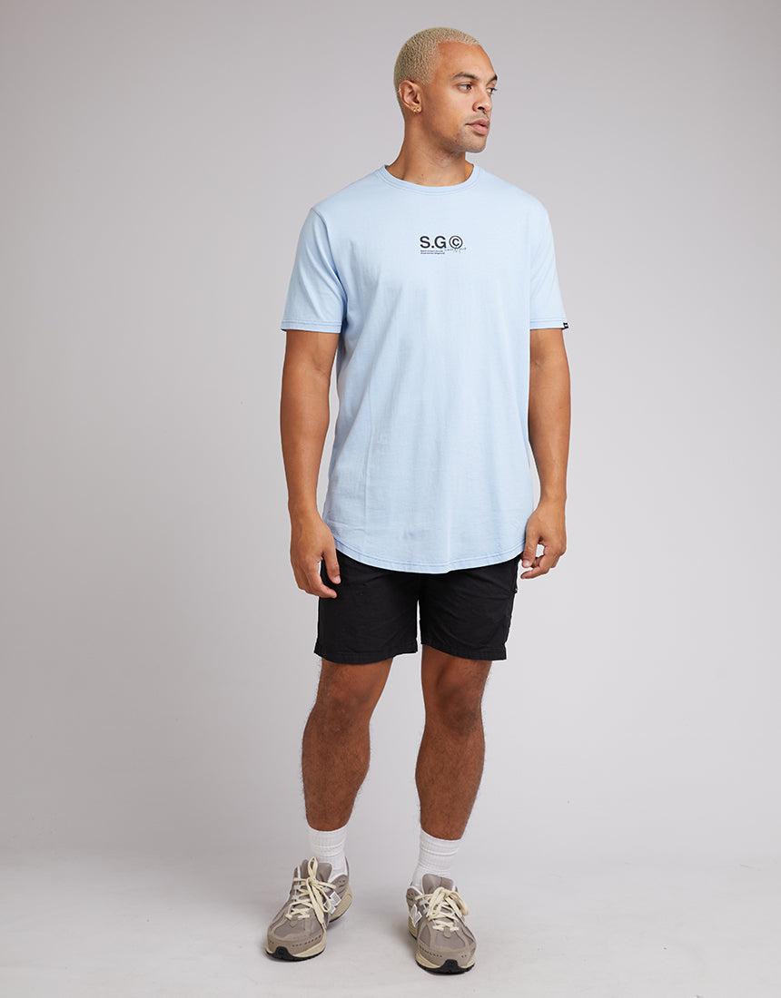 St. Goliath-Mark Up Tee Blue-Edge Clothing