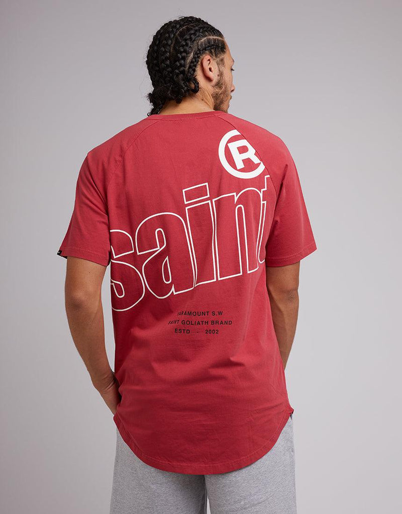 St. Goliath-Onset Tee Red-Edge Clothing