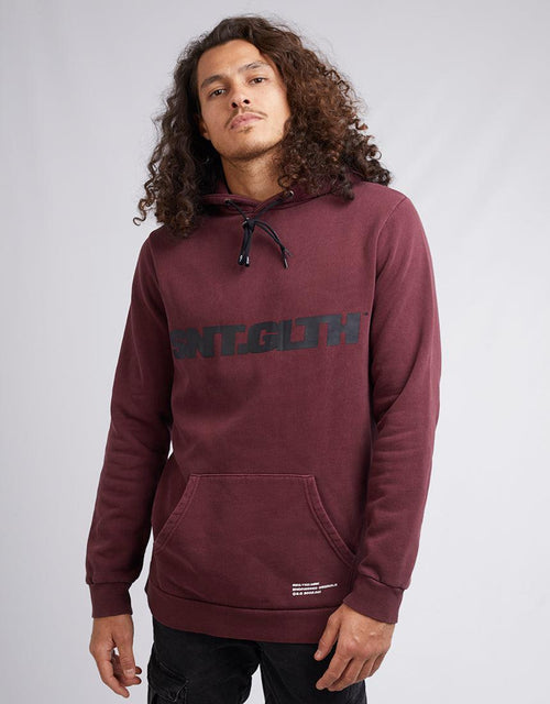 St. Goliath-Podium Hoody Burgundy-Edge Clothing