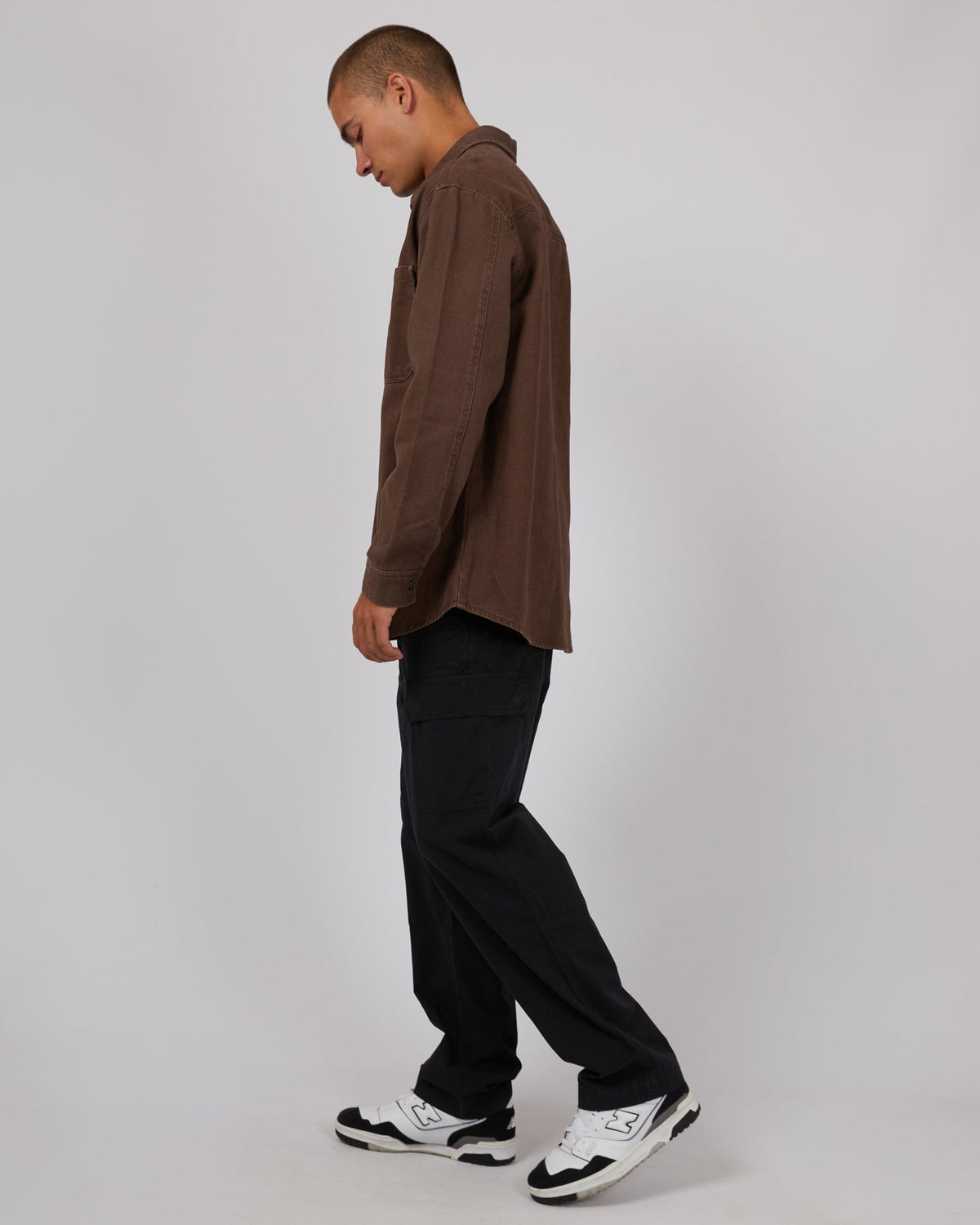 St. Goliath-Riot Ii Overshirt Brown-Edge Clothing