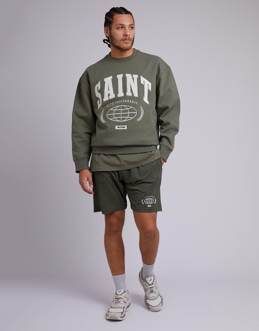 St. Goliath-Saint Sweater Green-Edge Clothing