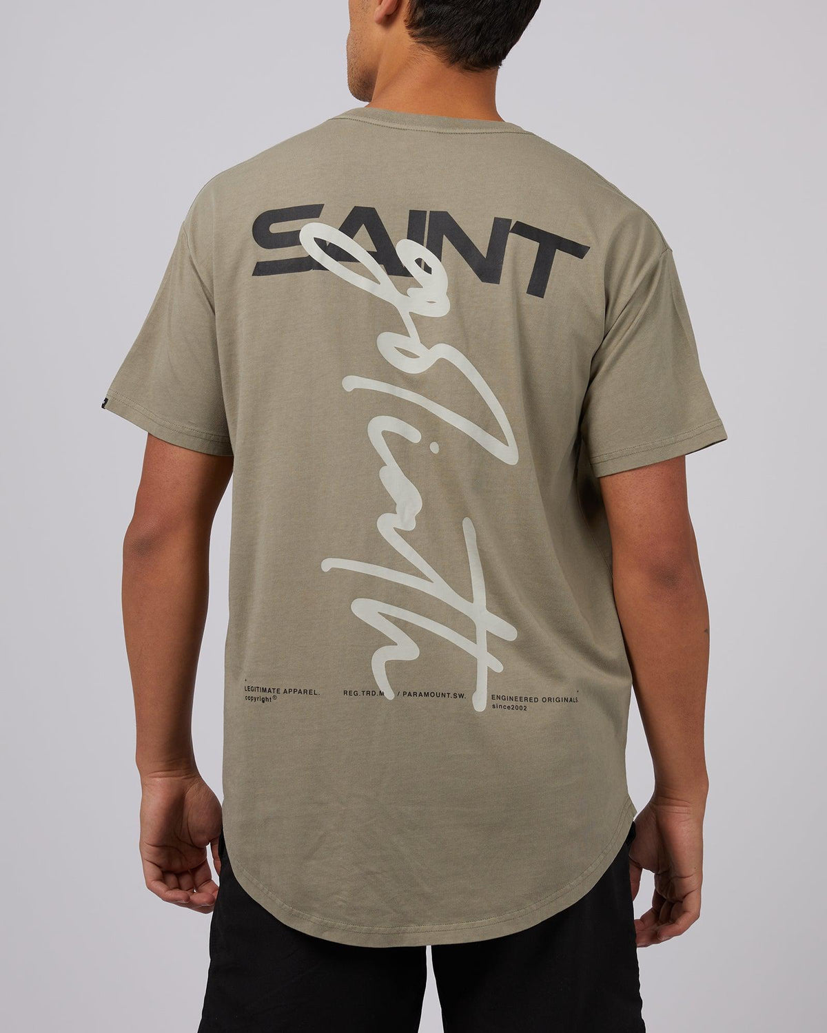 St. Goliath-Signature Tee Olive-Edge Clothing