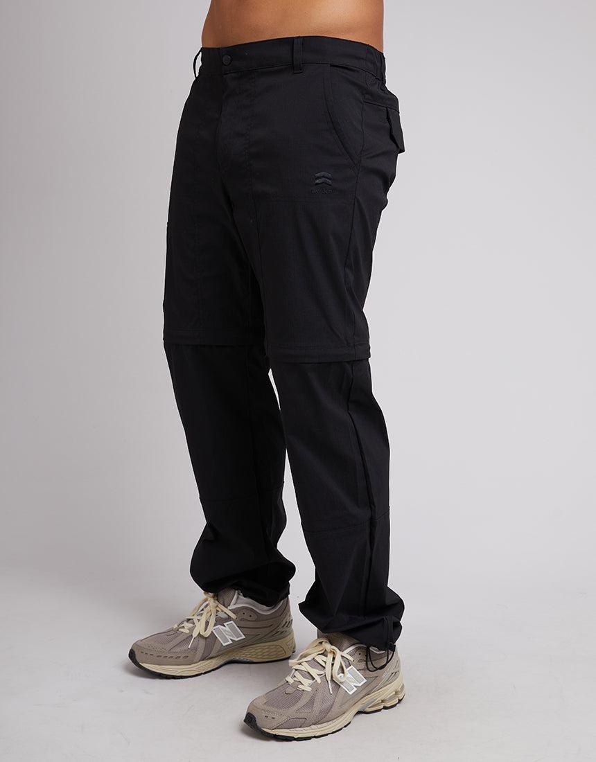 St. Goliath-Summit Zip -Off Pant Black-Edge Clothing