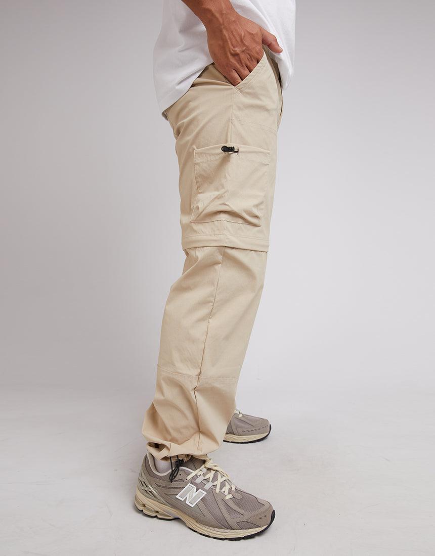 St. Goliath-Summit Zip -Off Pant Tan-Edge Clothing