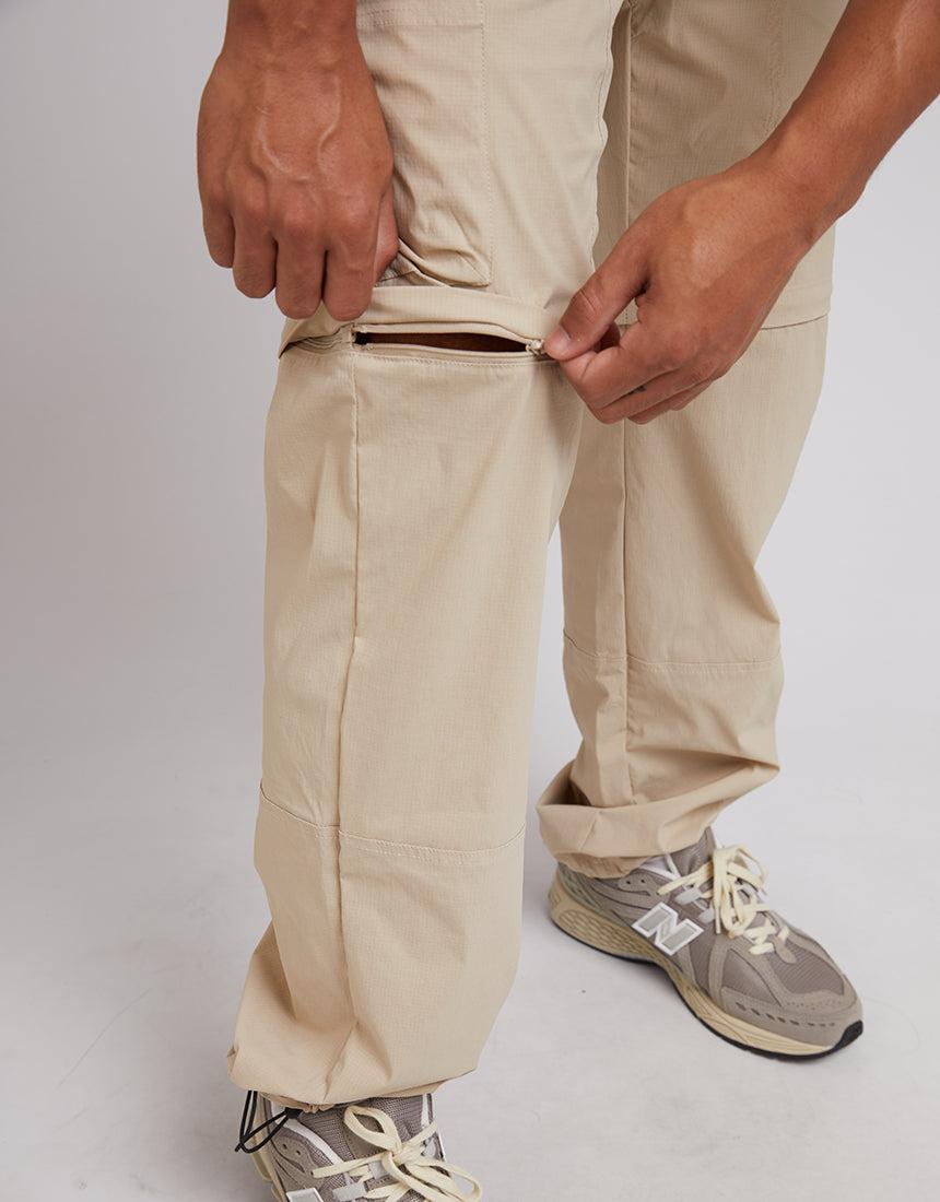St. Goliath-Summit Zip -Off Pant Tan-Edge Clothing