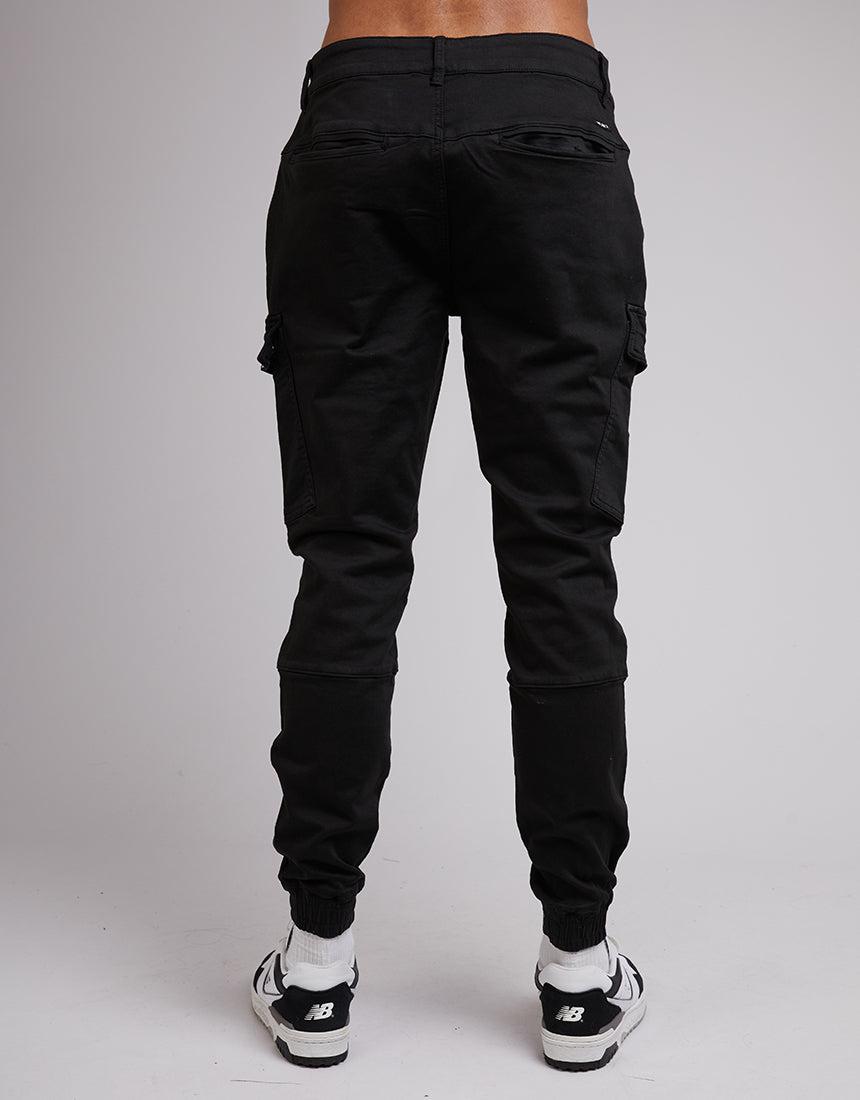 St. Goliath-Trail Cargo Pant Black-Edge Clothing