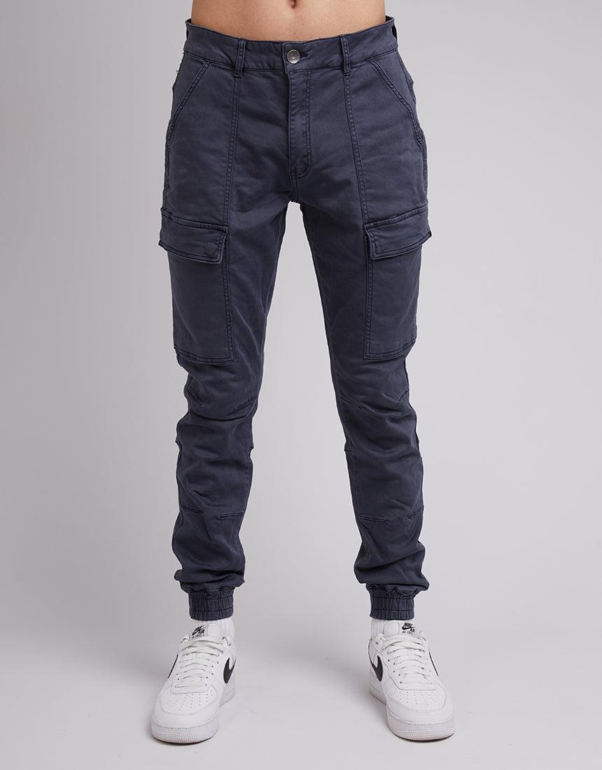 St. Goliath-Trail Cargo Pant Navy-Edge Clothing