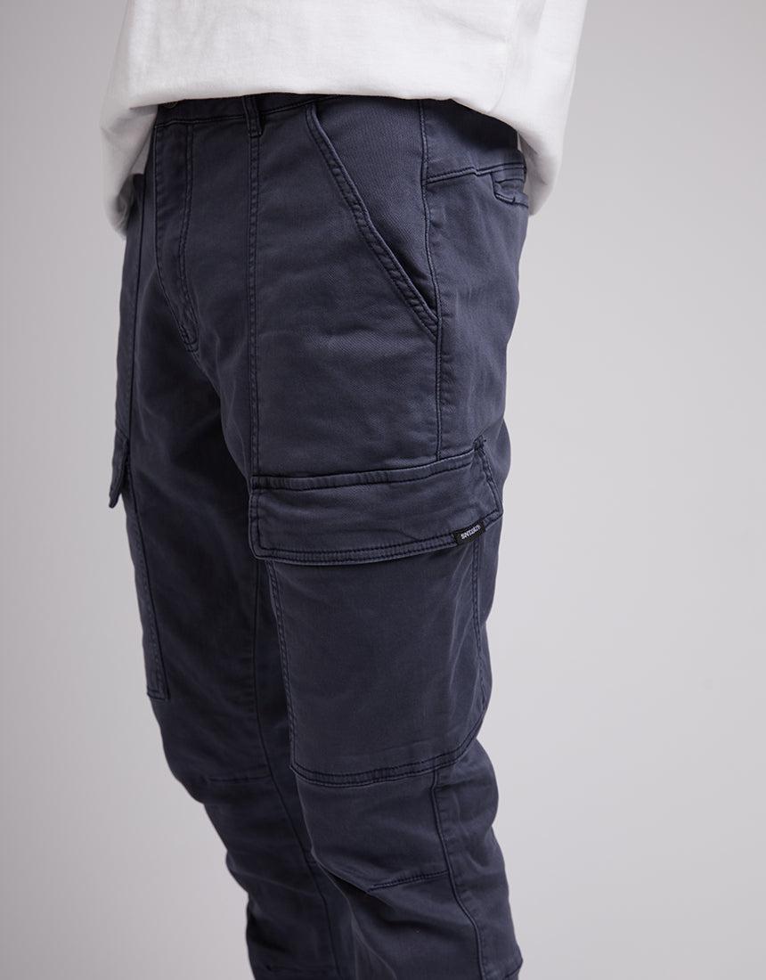 St. Goliath-Trail Cargo Pant Navy-Edge Clothing