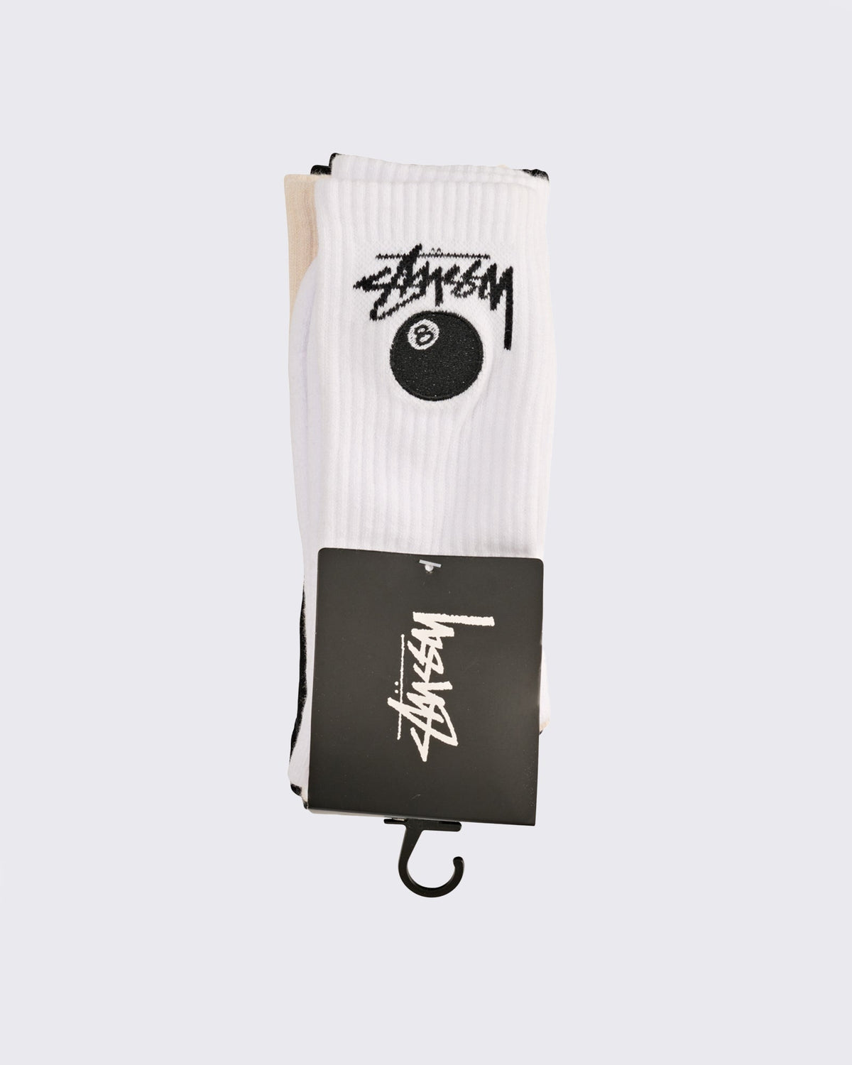 Stussy-Mens 8 Ball Sock 3Pk Multicoloured-Edge Clothing