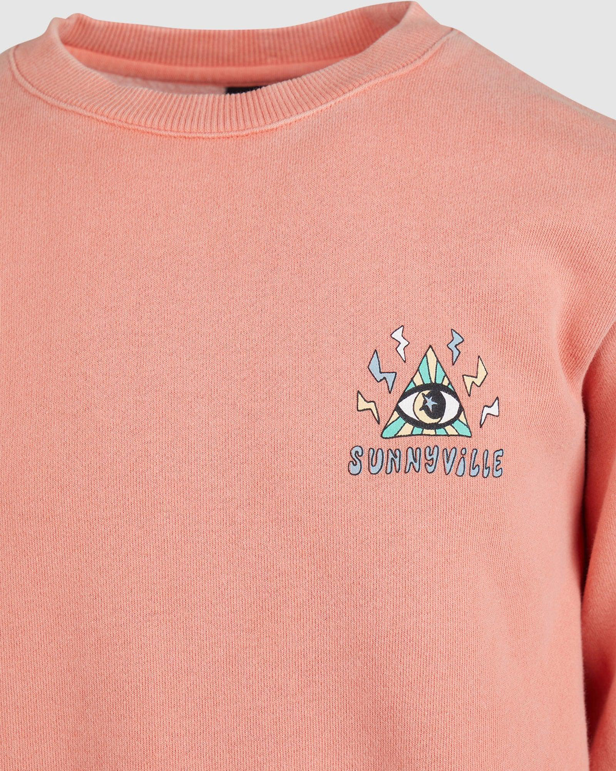 Sunnyville Boys 3-7-Free Your Mind Crew Melon-Edge Clothing
