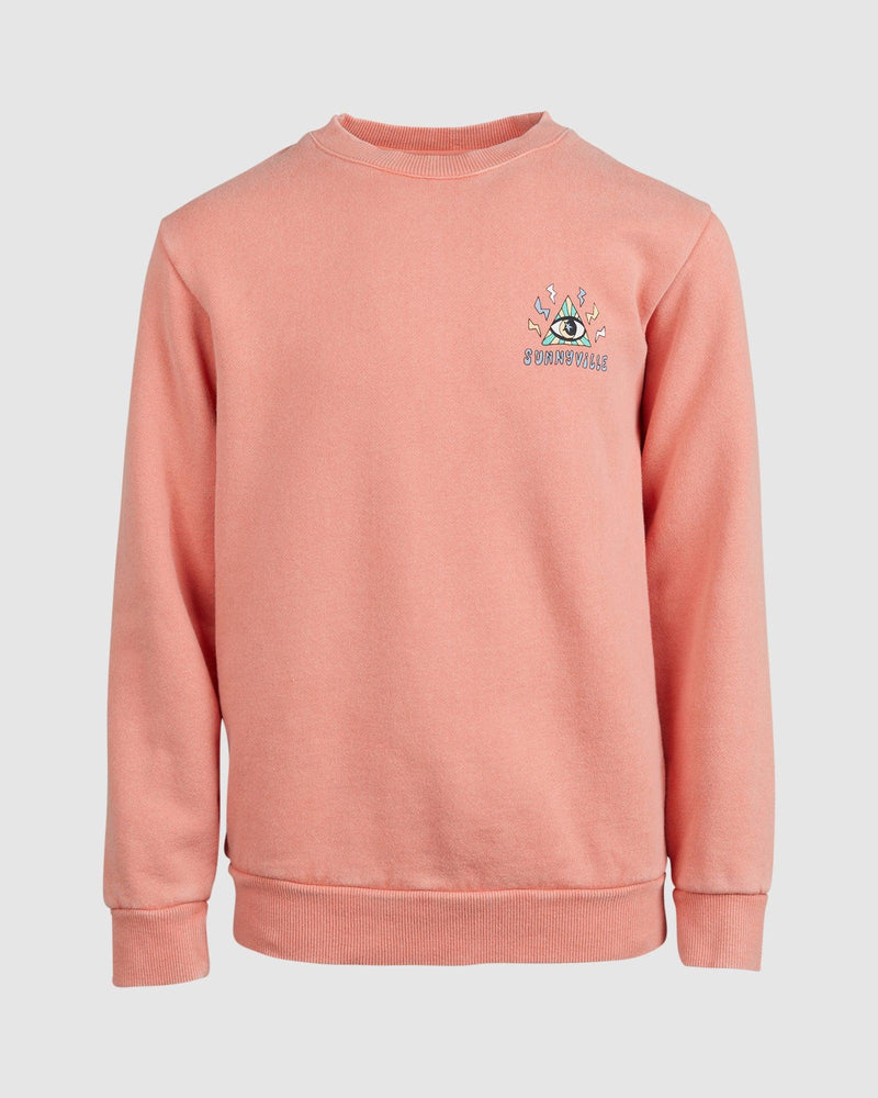 Sunnyville Boys 3-7-Free Your Mind Crew Melon-Edge Clothing