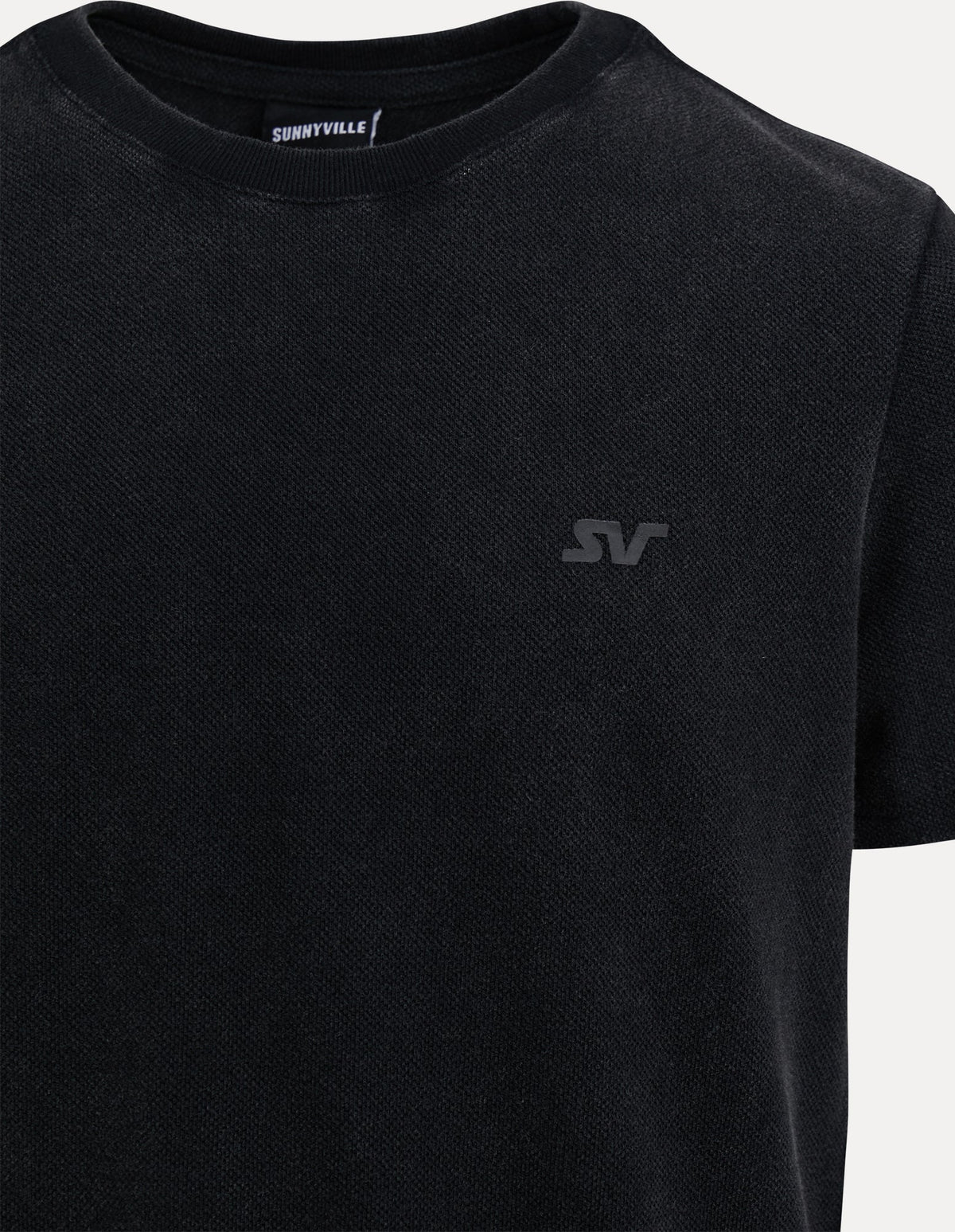 Sunnyville Boys 8-16-Original Pique Tee Washed Black-Edge Clothing