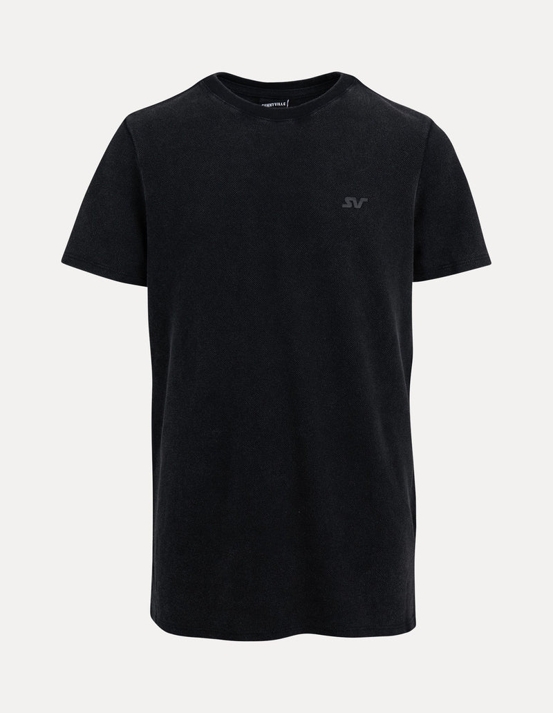 Sunnyville Boys 8-16-Original Pique Tee Washed Black-Edge Clothing