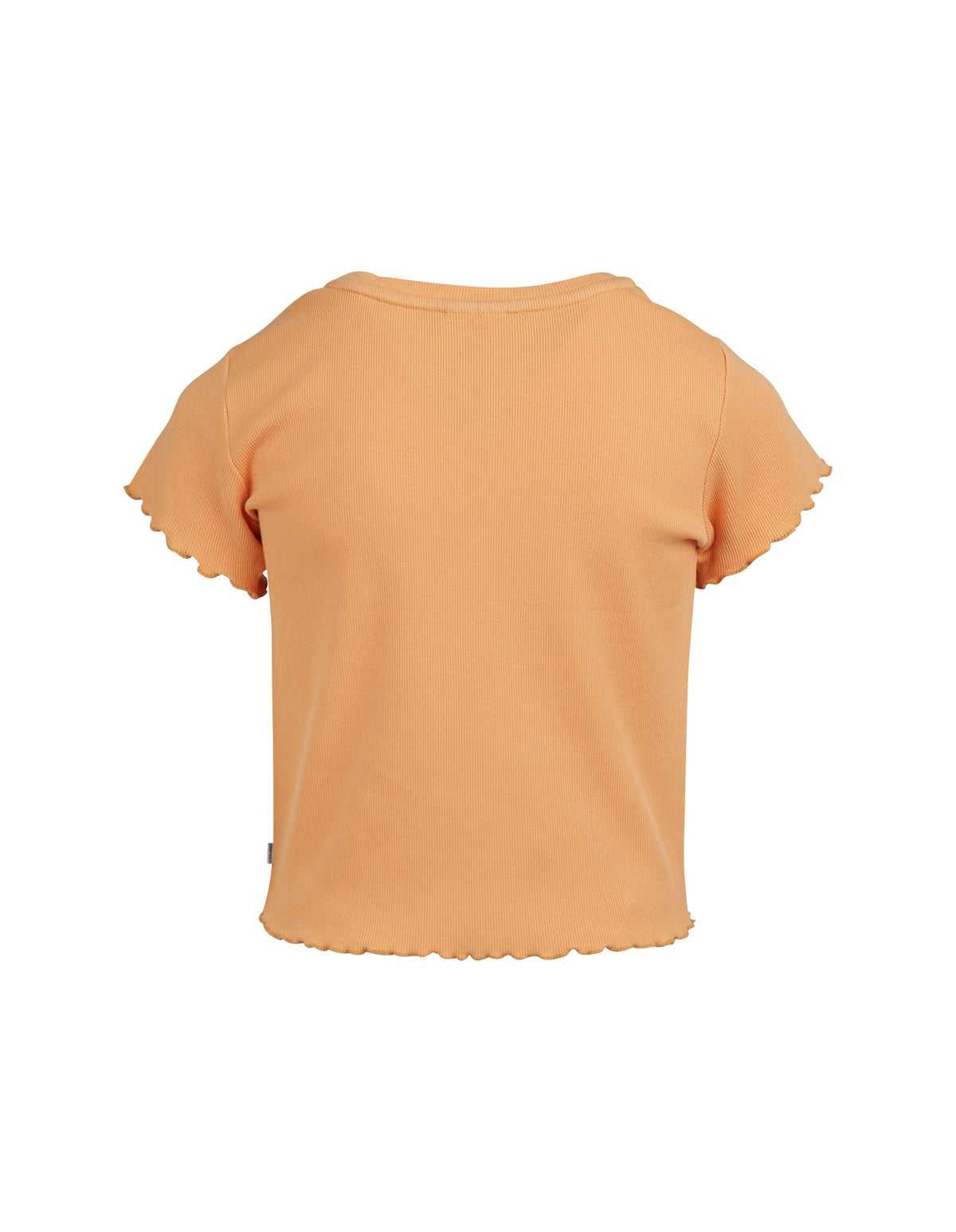 Sunnyville Girls 8-16-Happy Rib Tee Melon-Edge Clothing