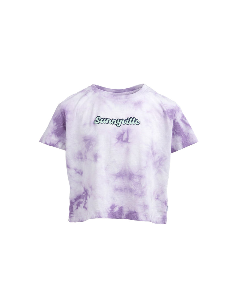 Sunnyville Girls 8-16-Unique Tee Orchid-Edge Clothing