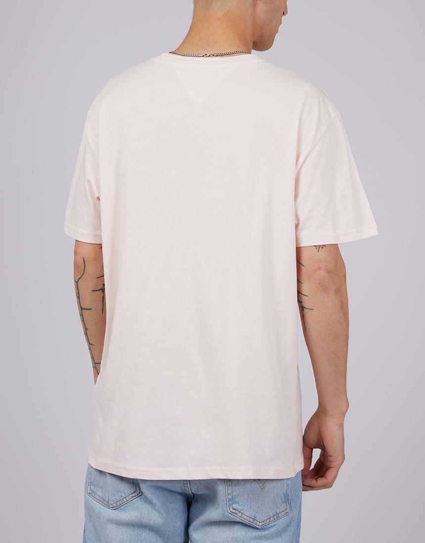 Tjm Clsc Centre Pop Flag Tee Faint Pink | Buy Online | Edge Clothing