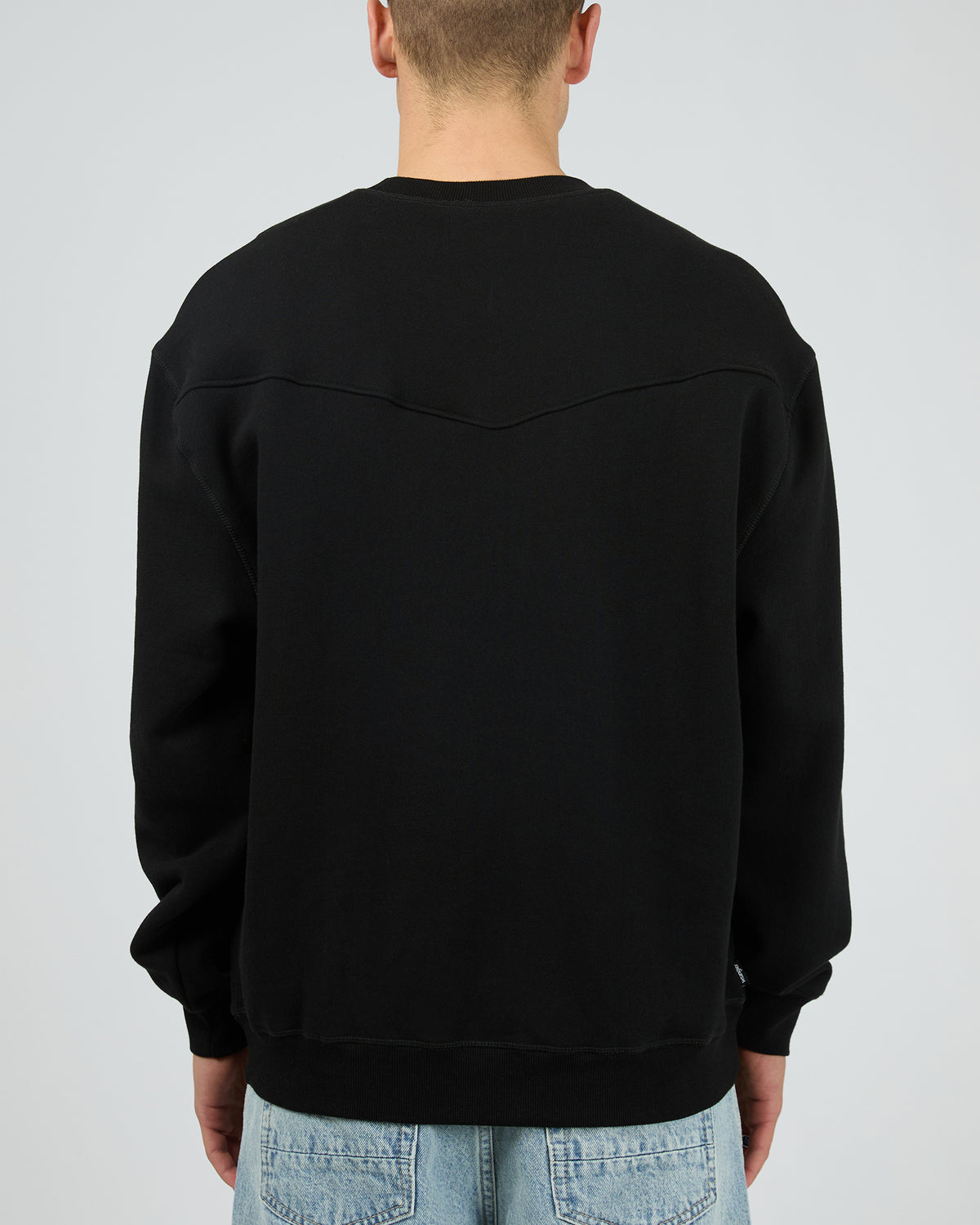 Stinger Slouch Sweat Black