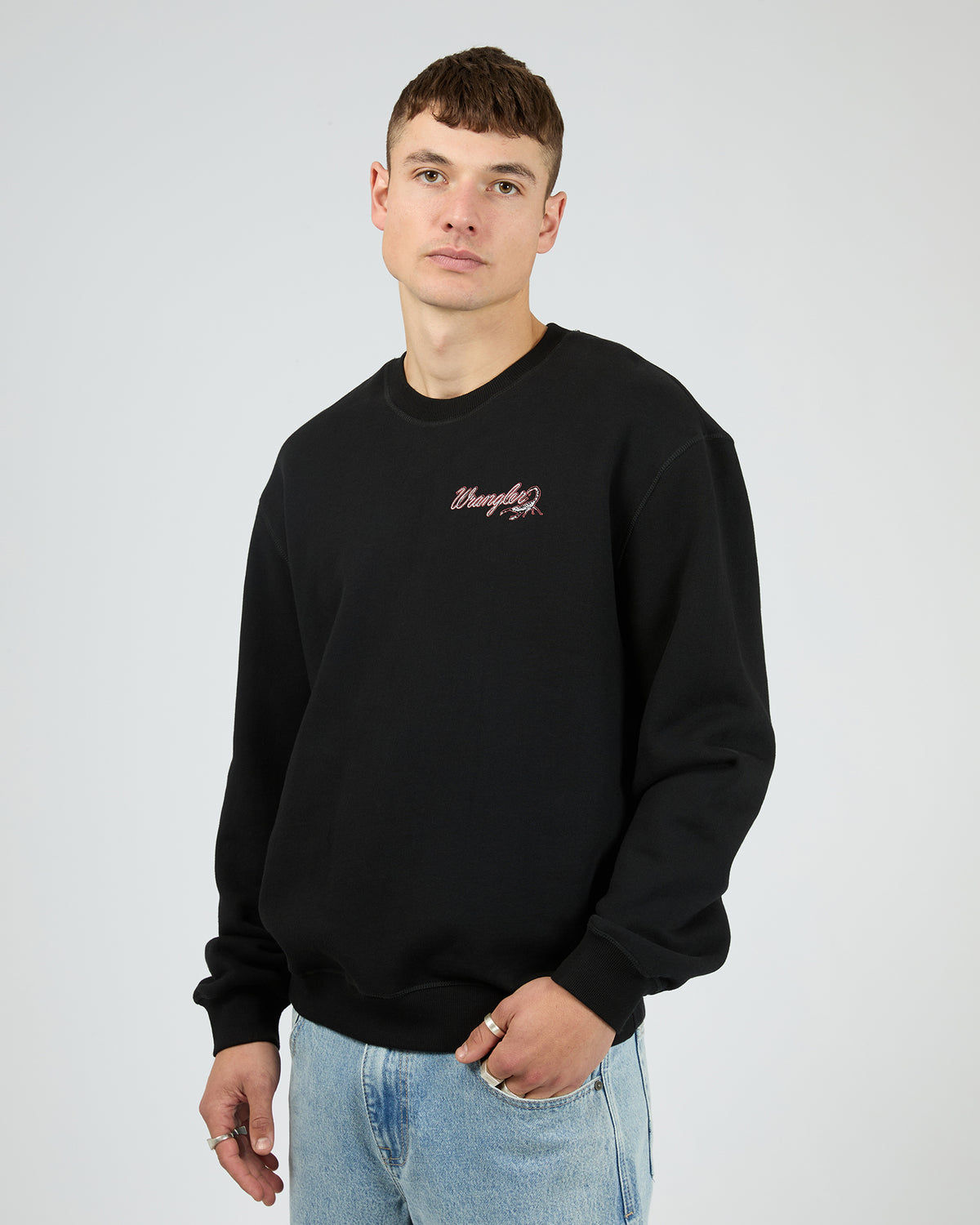 Stinger Slouch Sweat Black