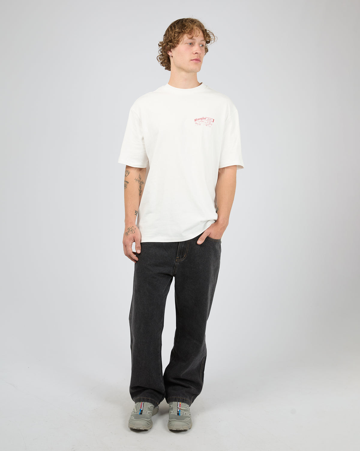 Slacker Tee Vintage White