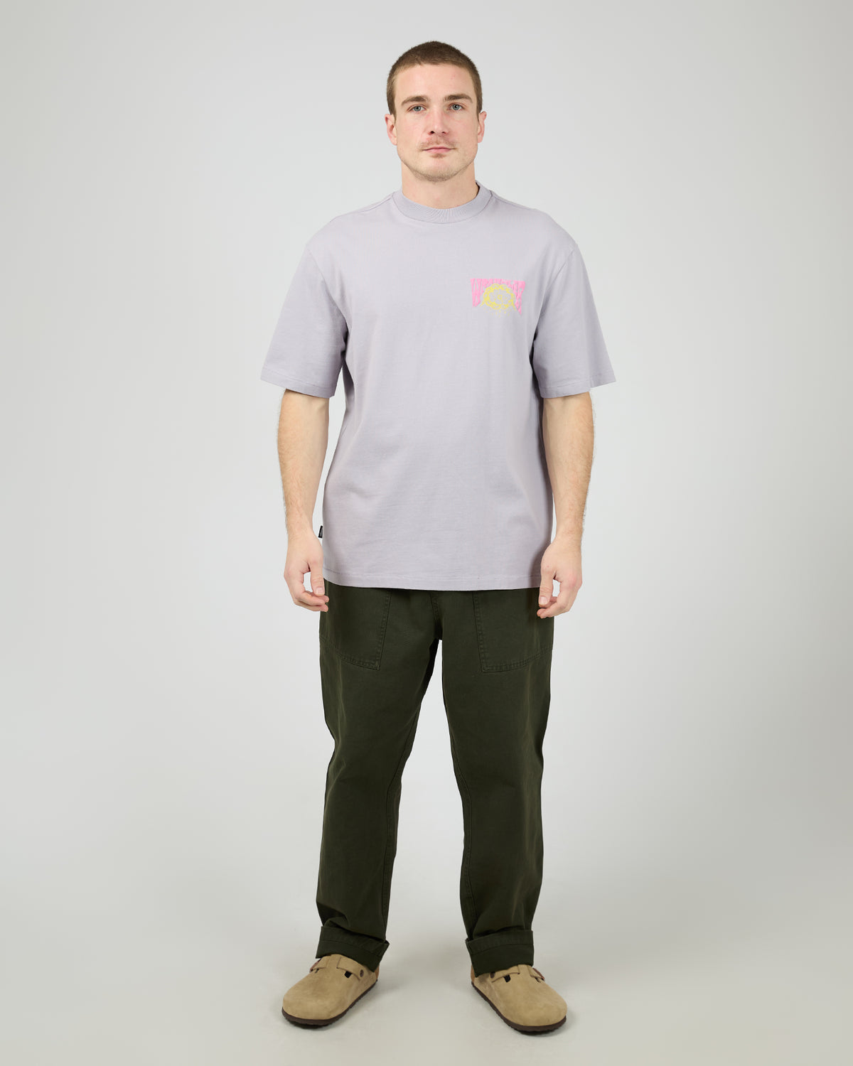 Alchemist Slacker Tee Concrete Purple