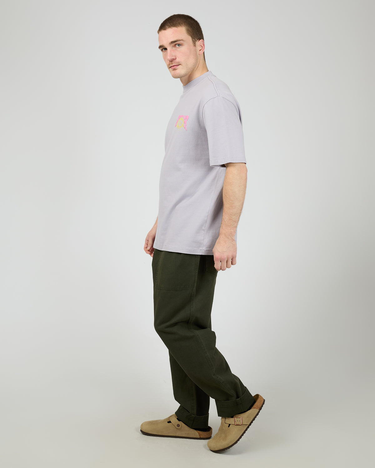 Alchemist Slacker Tee Concrete Purple