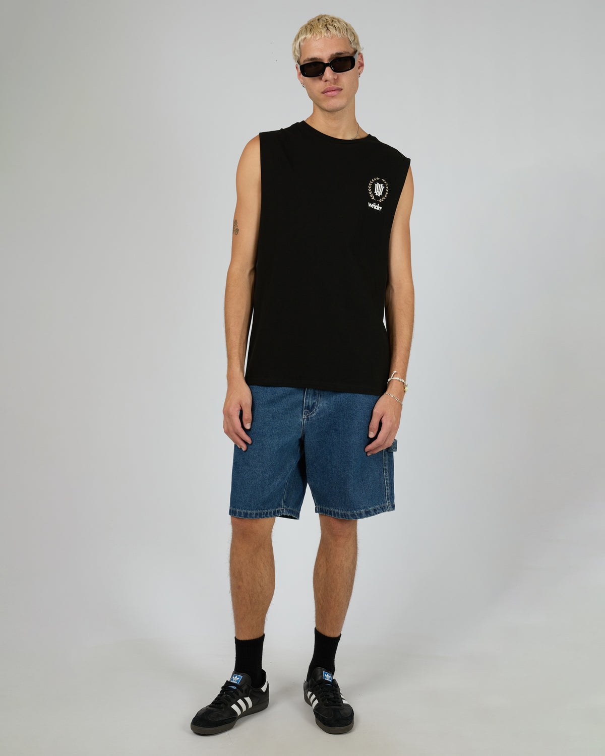 Emperor Muscle Top Black