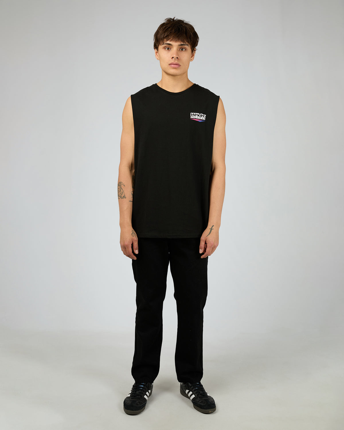 Splice Muscle Top Black
