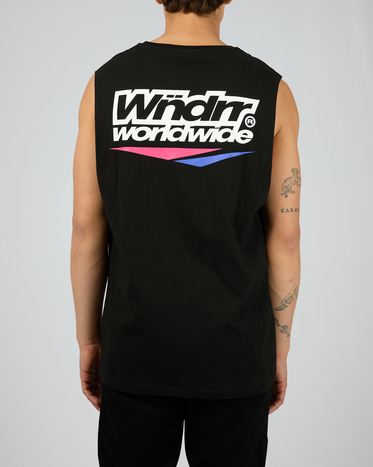 Splice Muscle Top Black