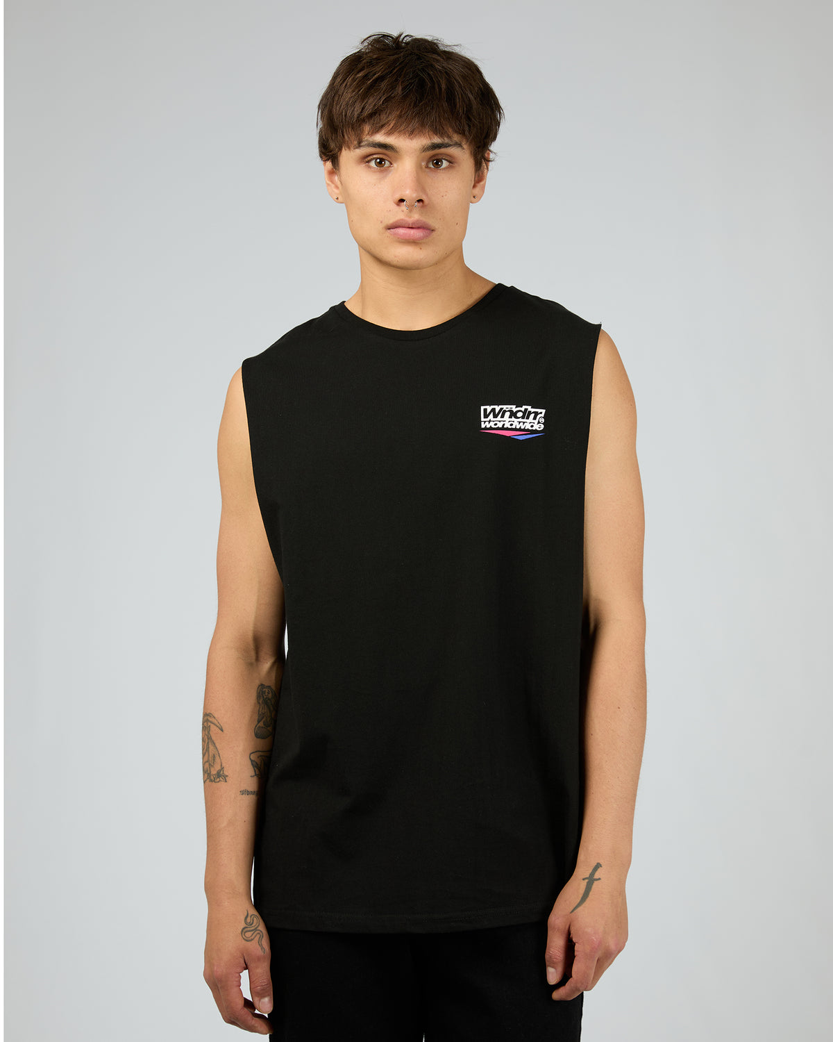 Splice Muscle Top Black