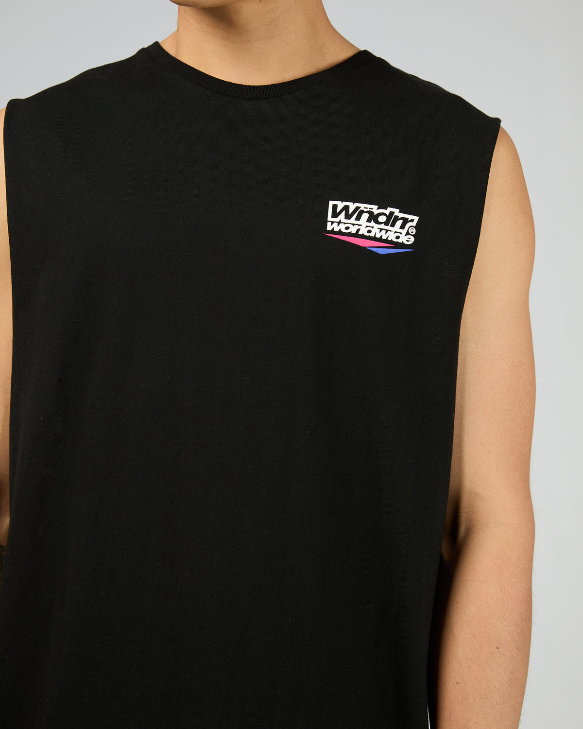 Splice Muscle Top Black