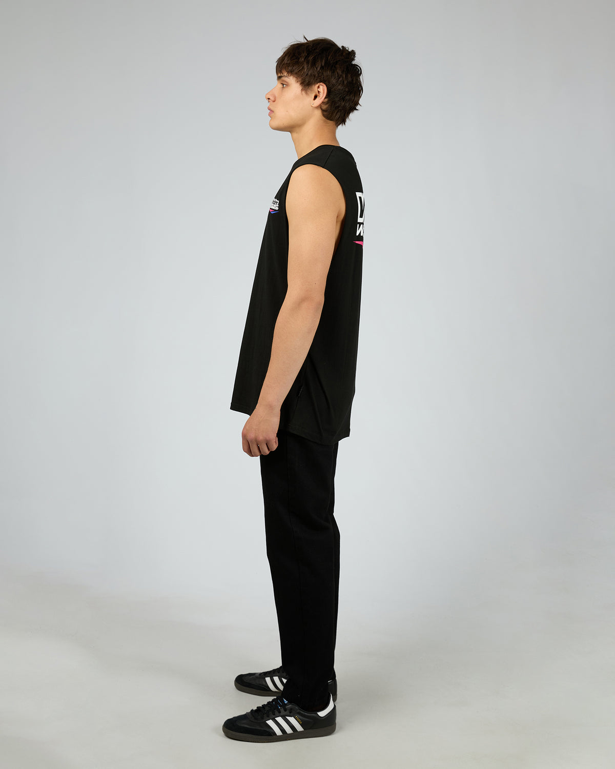 Splice Muscle Top Black