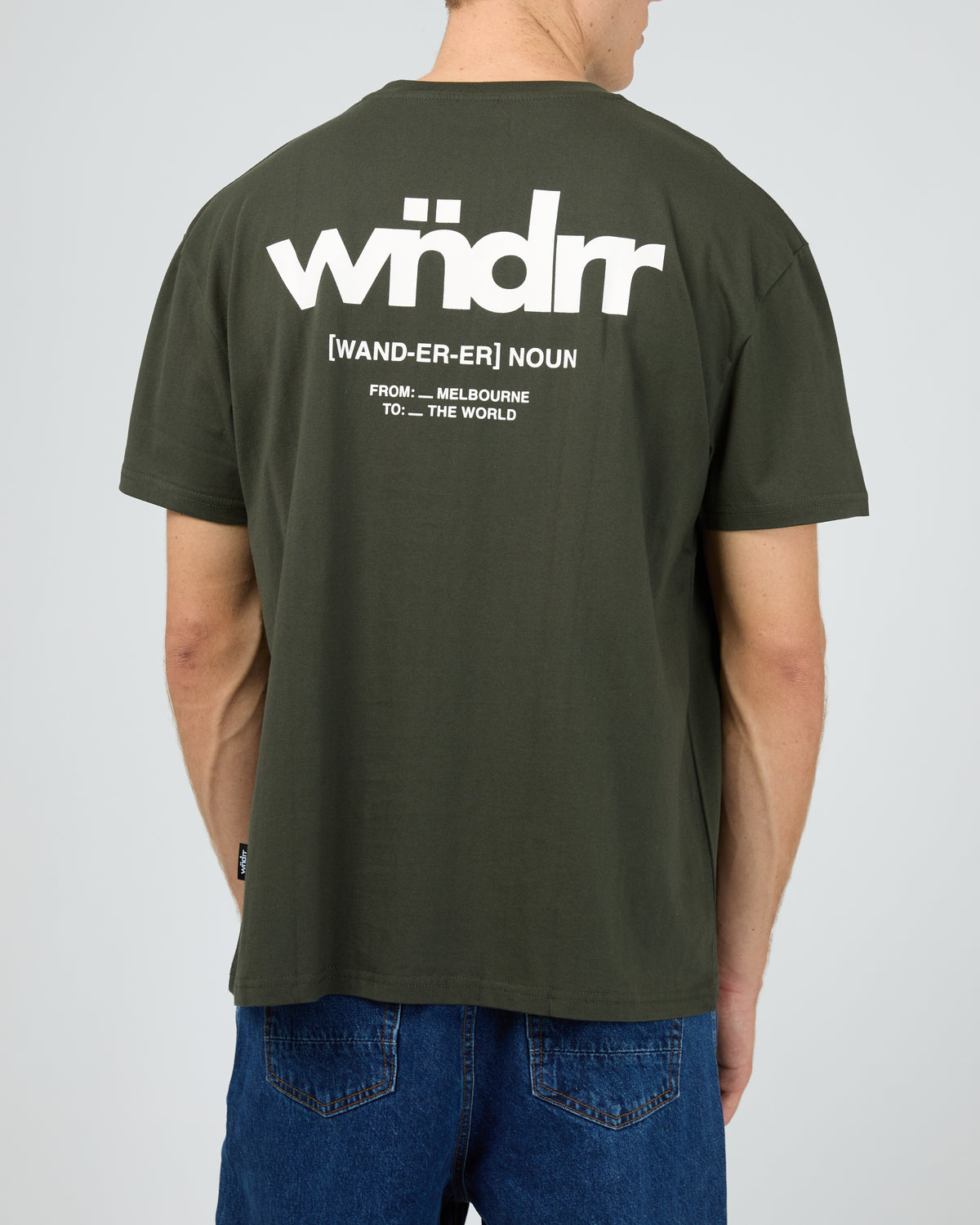 The World Box Fit Tee Ink
