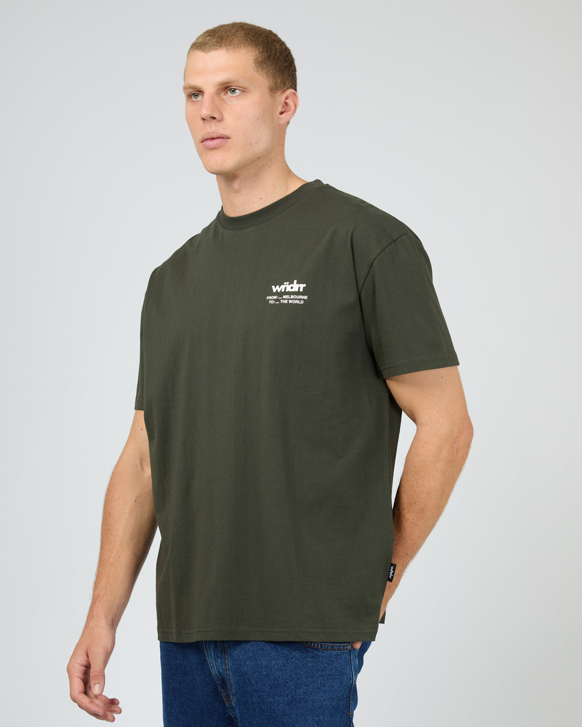 The World Box Fit Tee Ink