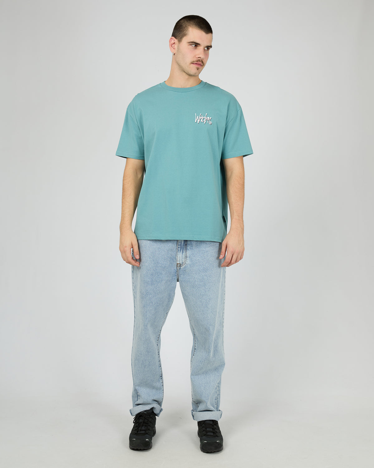 Scorpion Box Fit Tee Dusk Blue