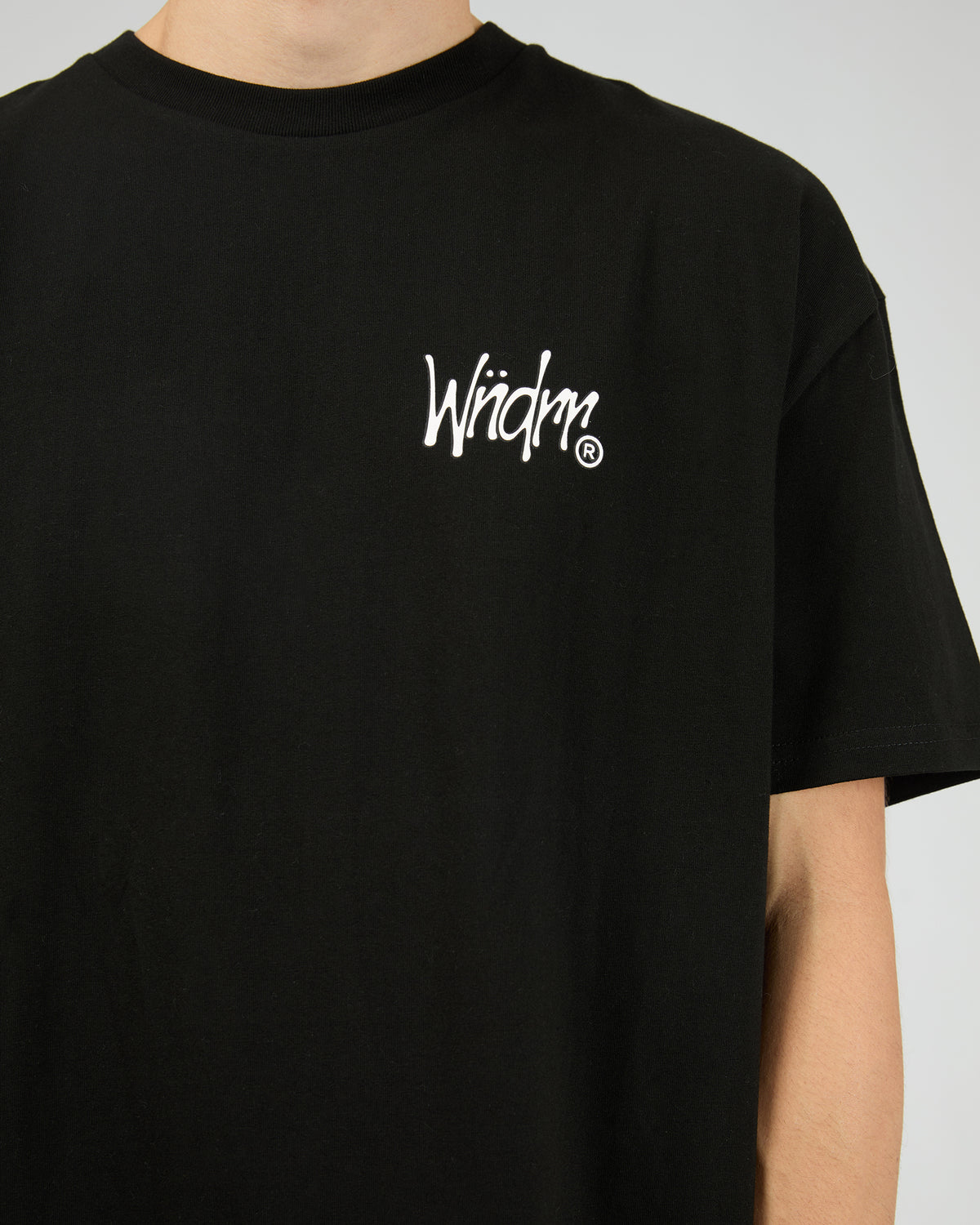 Crown Box Fit Tee Black