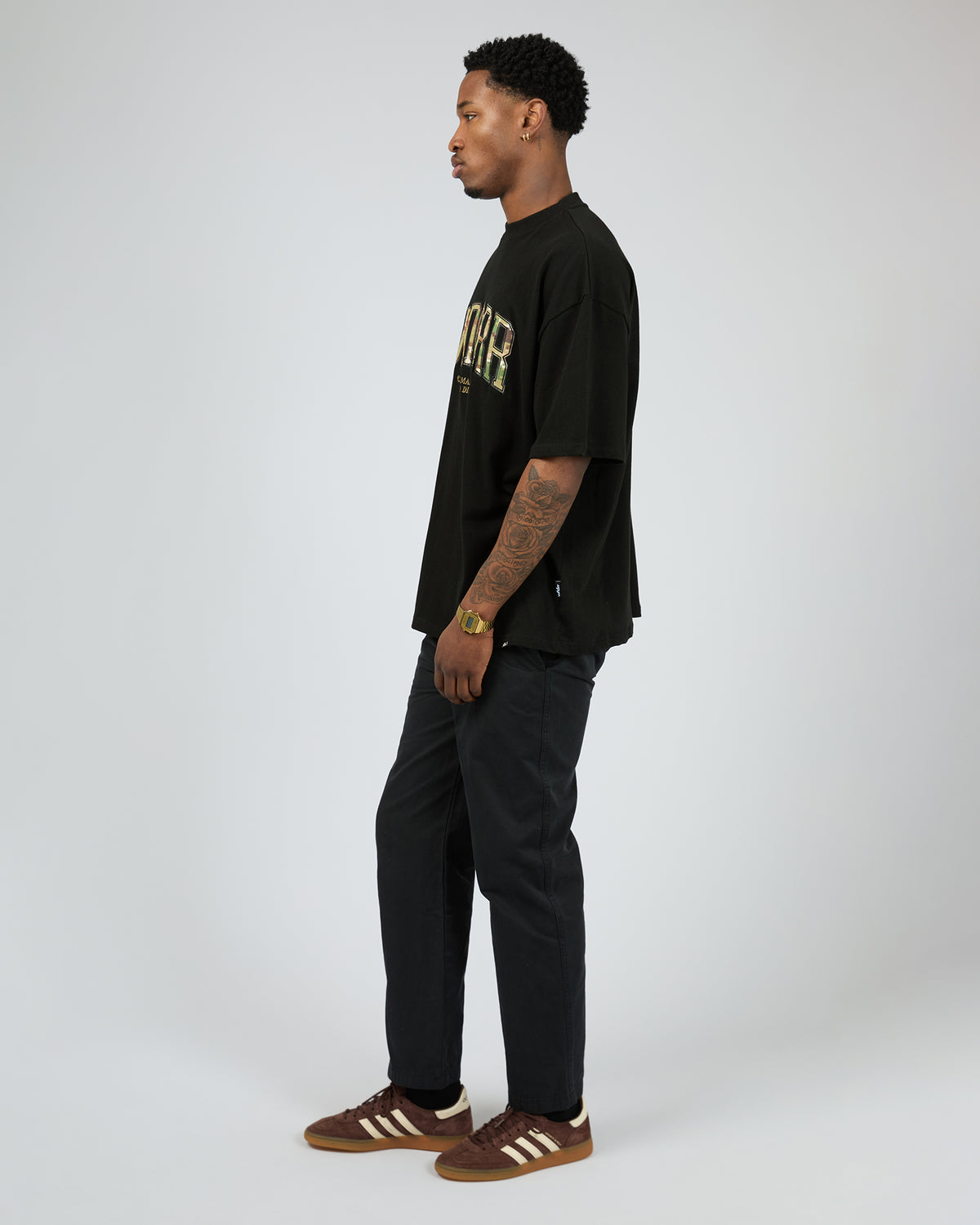 Protocol Heavy Weight Tee Black