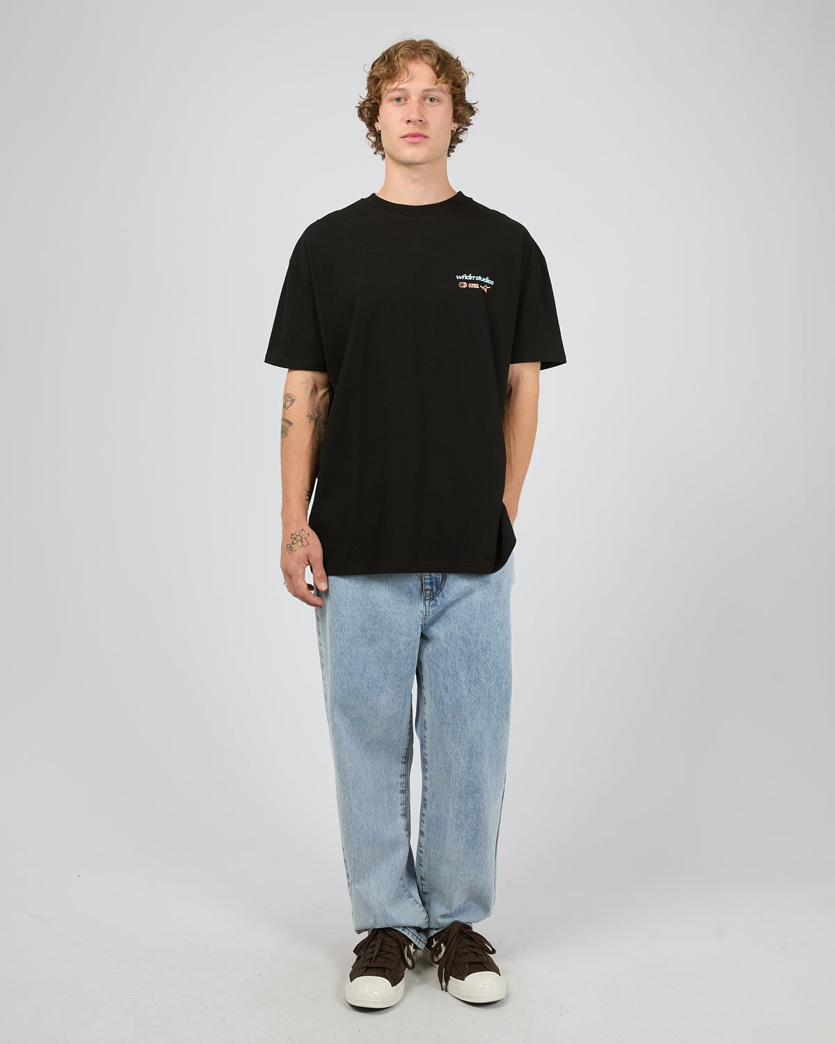 Oversteer Box Fit Tee Black