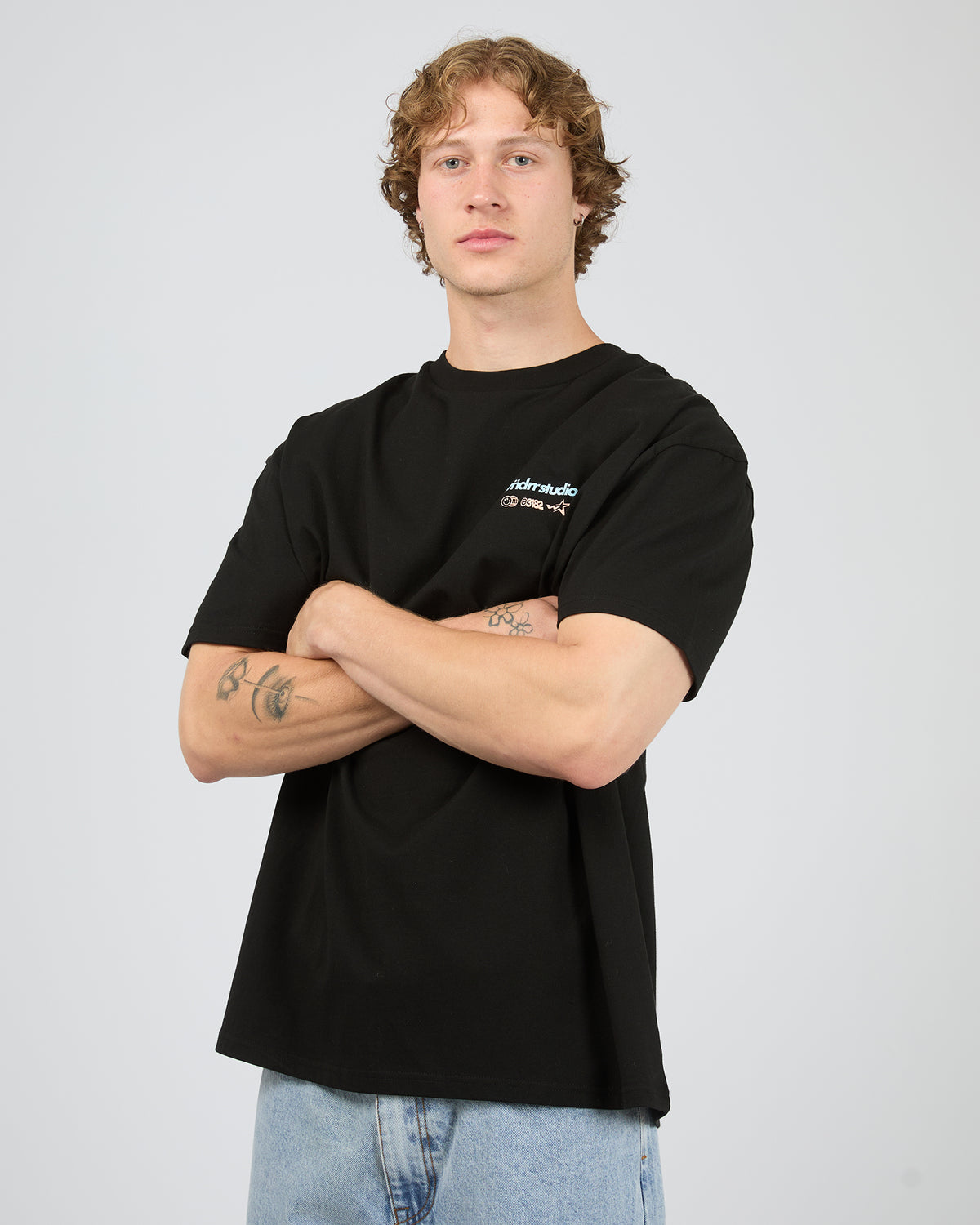 Oversteer Box Fit Tee Black