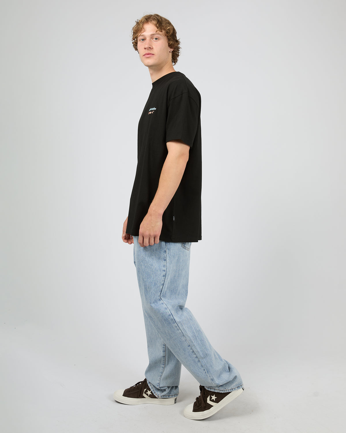 Oversteer Box Fit Tee Black