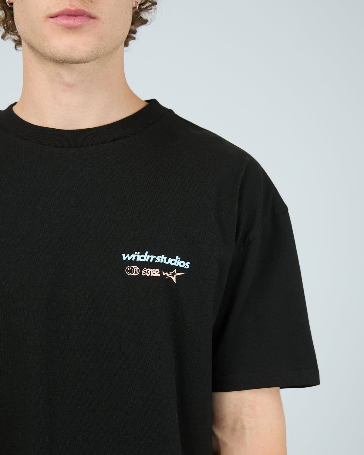 Oversteer Box Fit Tee Black