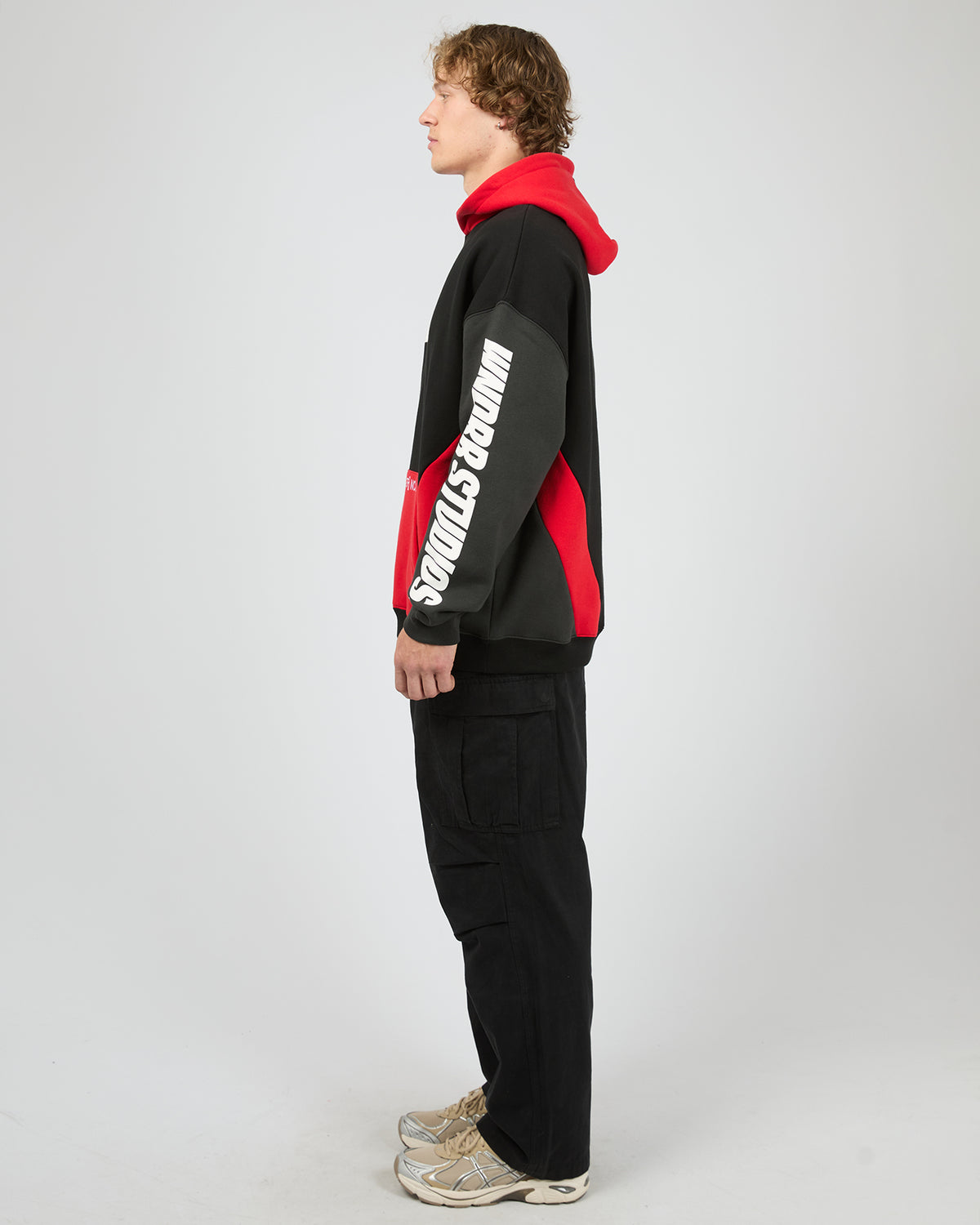 Drift Panel Hood Sweat Multicoloured