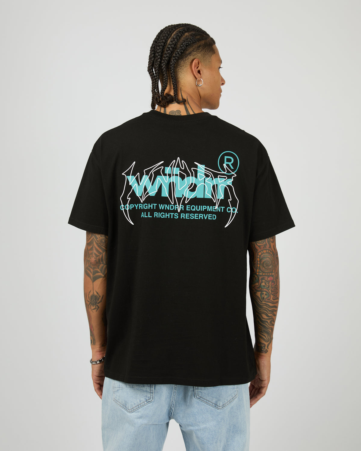 Shutdown Box Fit Tee Black