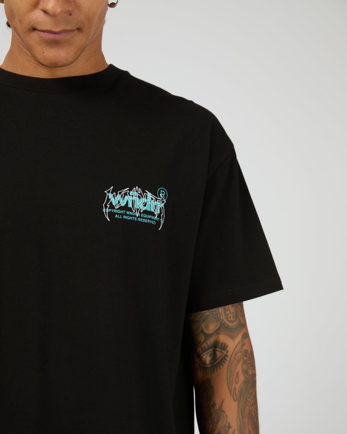 Shutdown Box Fit Tee Black