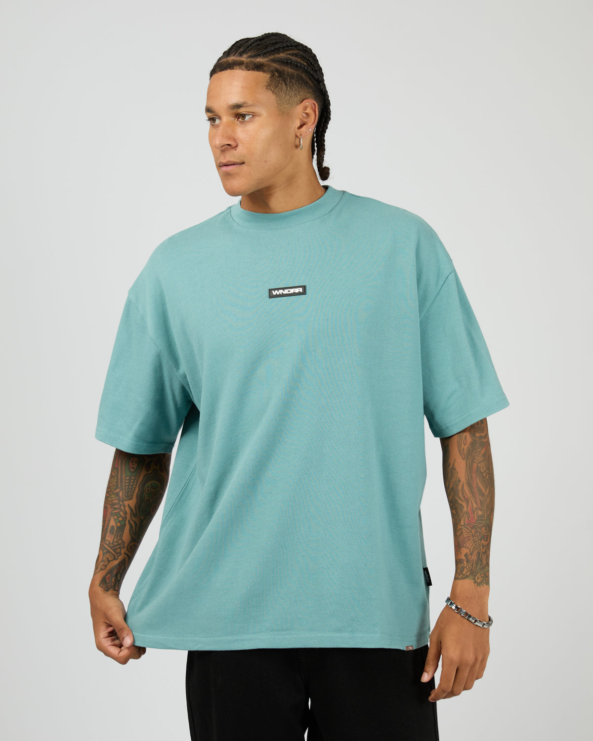 Context Heavy Weight Tee Dusk Blue