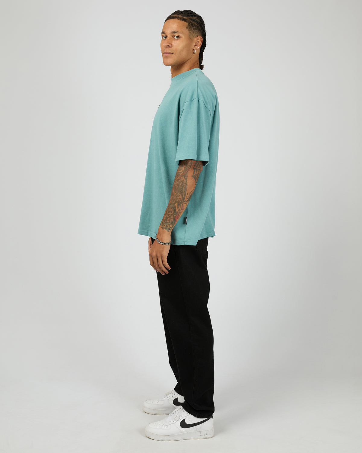 Context Heavy Weight Tee Dusk Blue