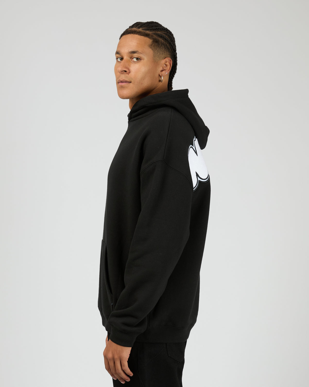 Nimbus Hood Sweat Black