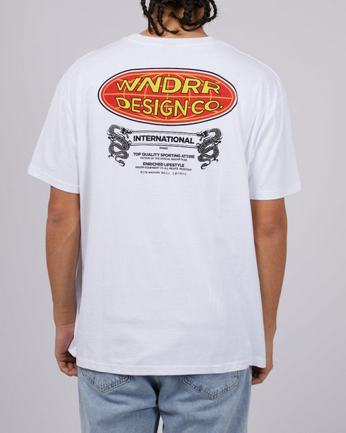 Wndrr-International Box Fit Tee White-Edge Clothing